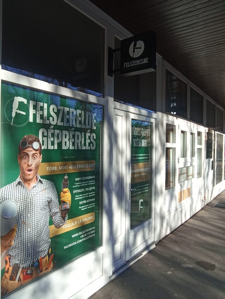 Felszerelde gépkölcsönző Győr