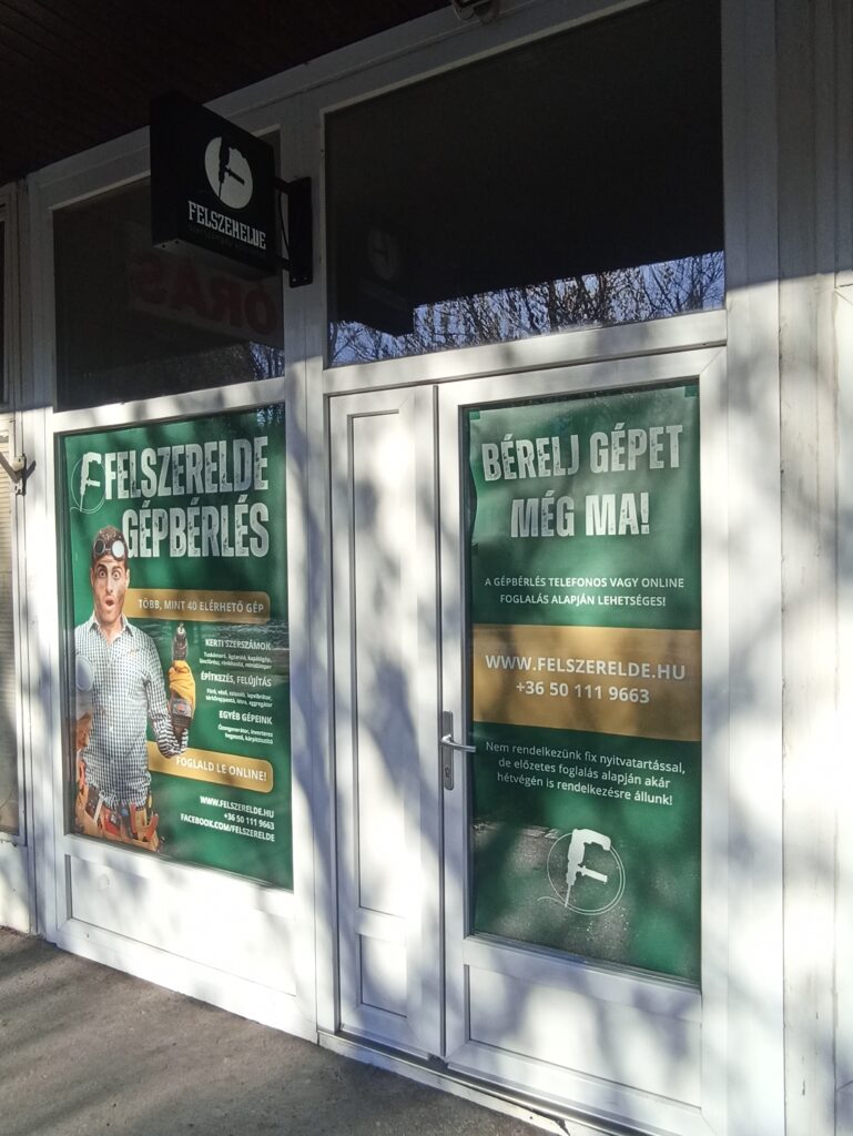 Felszerelde gépkölcsönző Győr